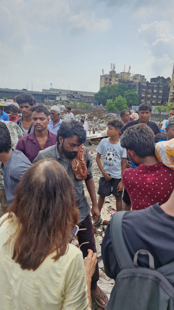 Ration camp and community support