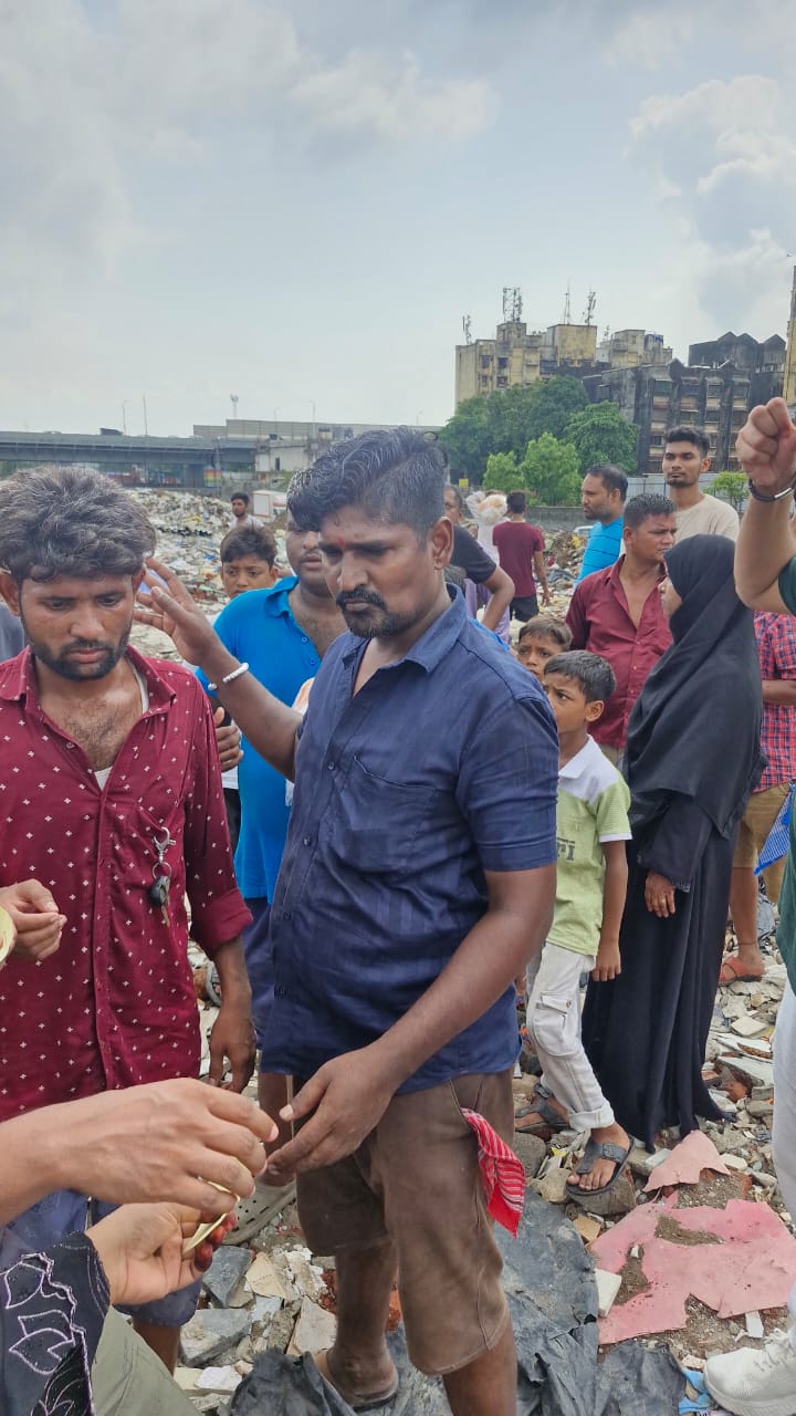 Ration camp and community support