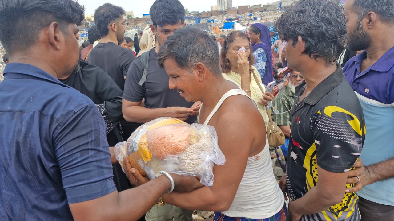 Ration camp and community support