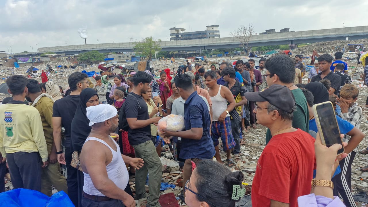 Ration camp and community support