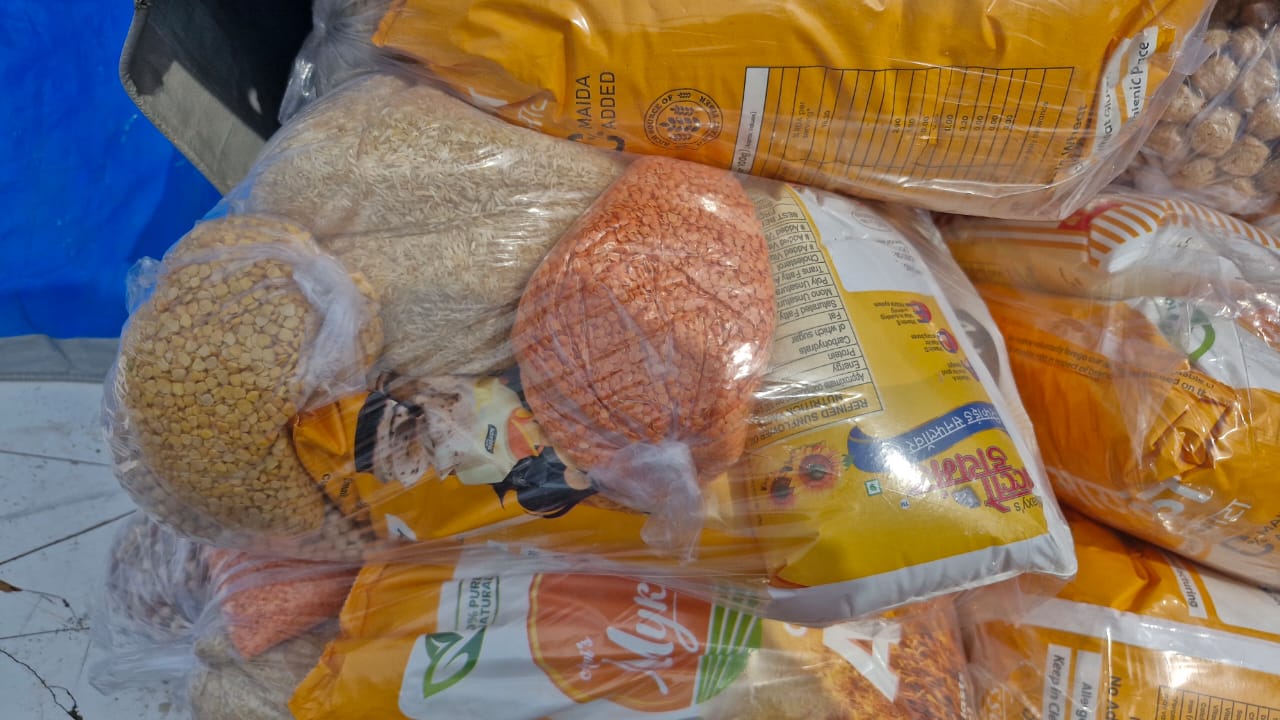 Ration camp and community support
