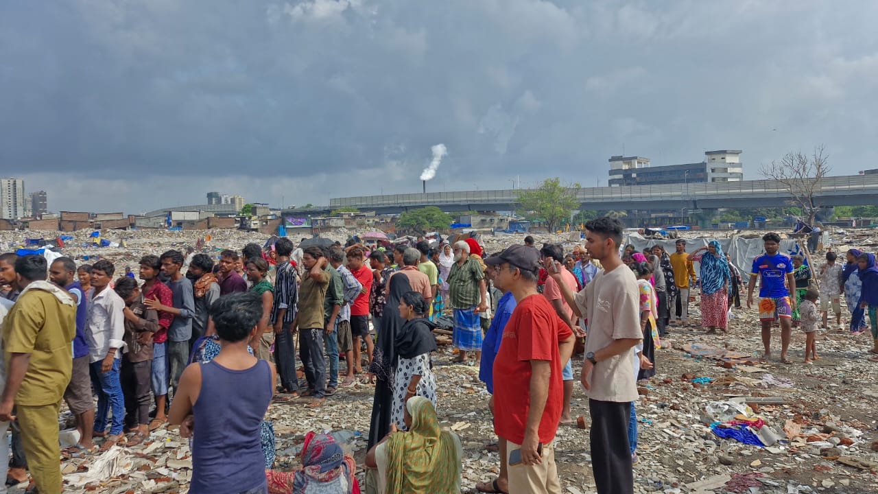 Ration camp and community support