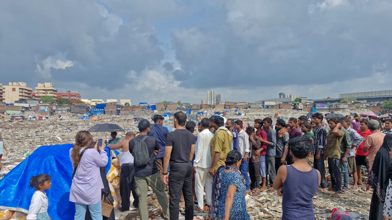 Ration camp and community support