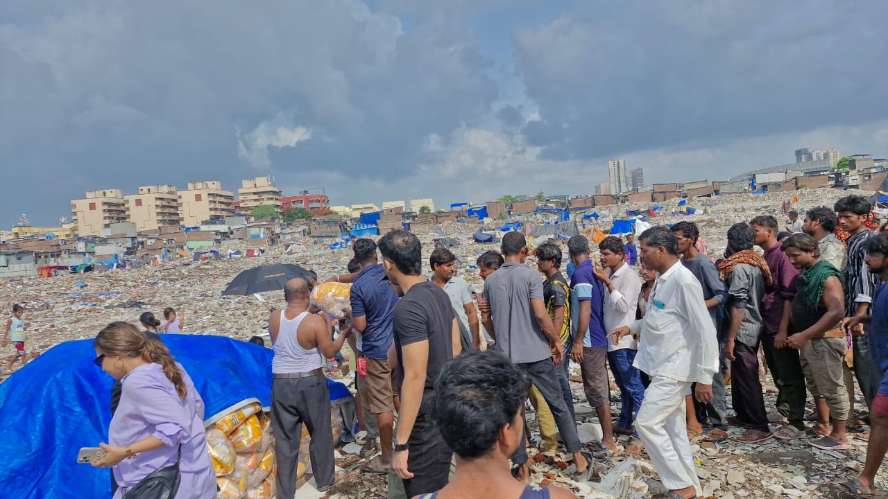 Ration camp and community support