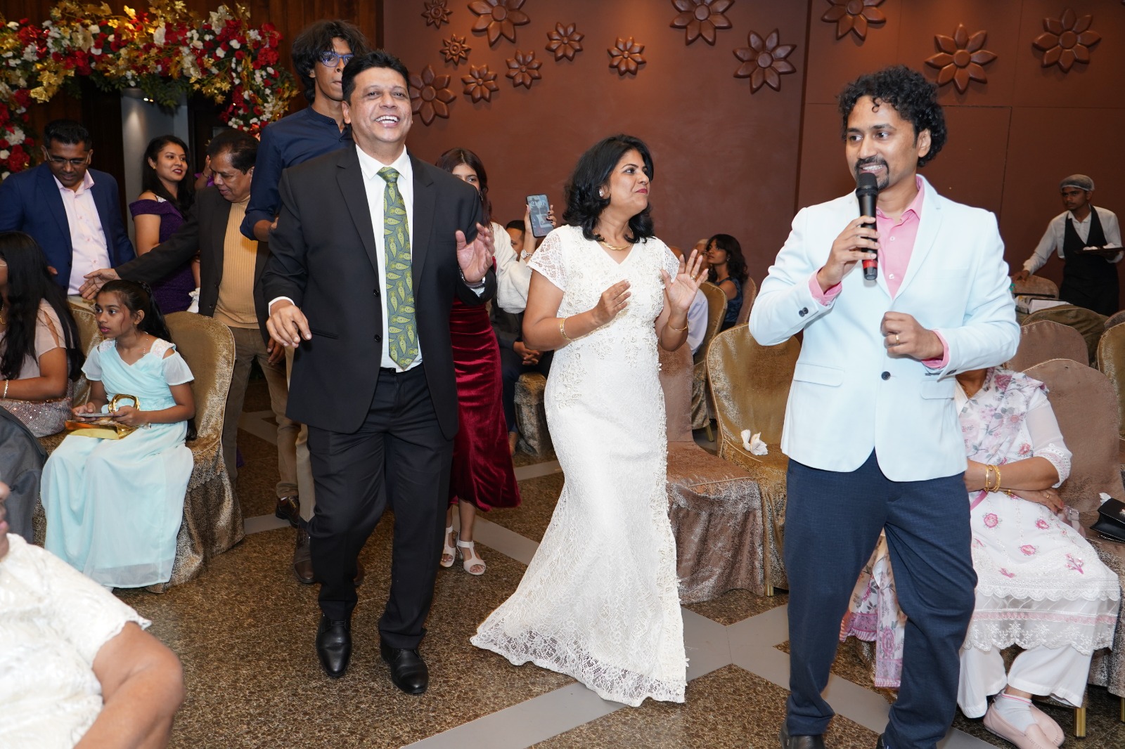 Hosting on the dance floor