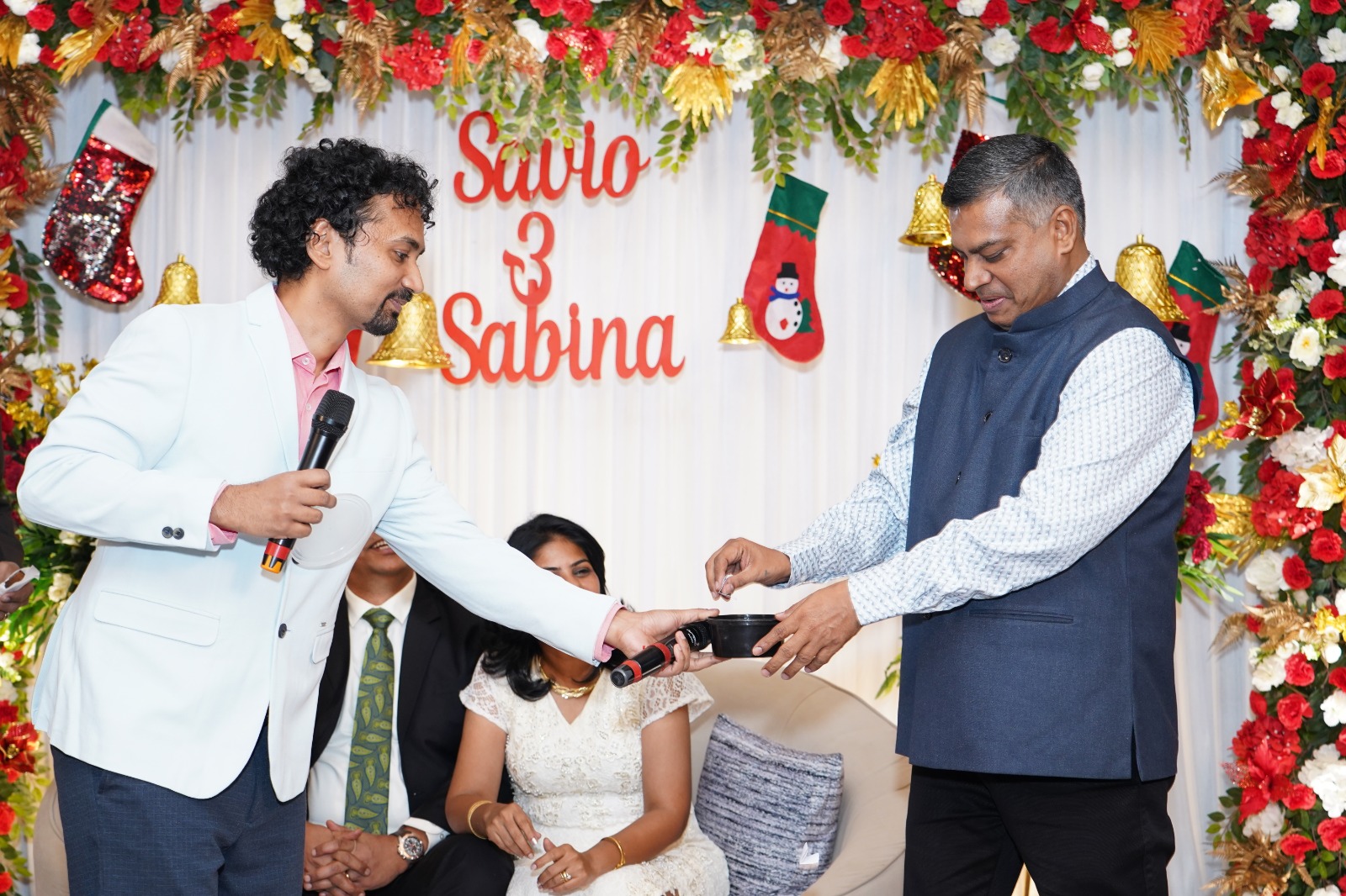 Passing the mic to a guest