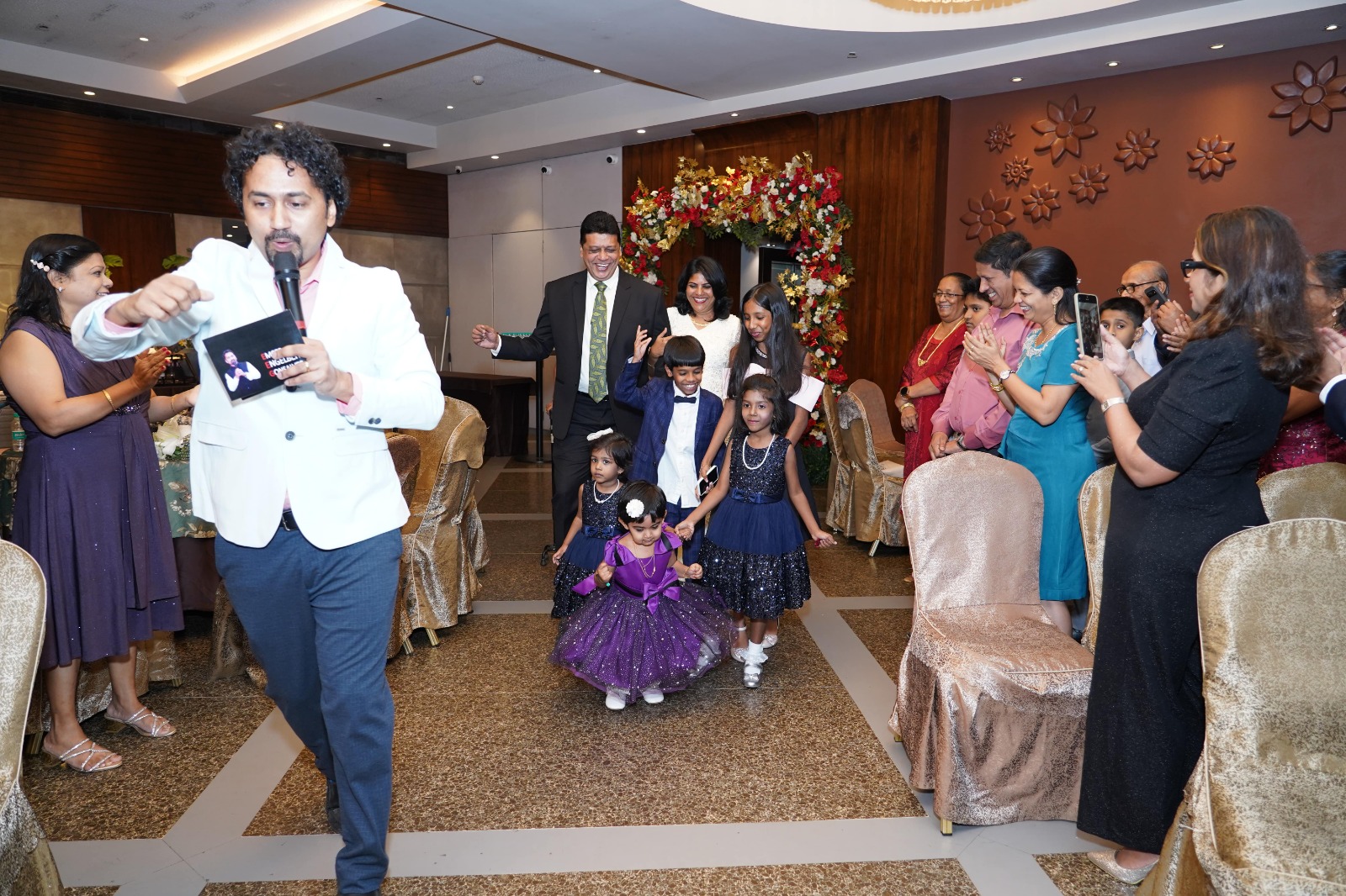 Leading a grand event entrance