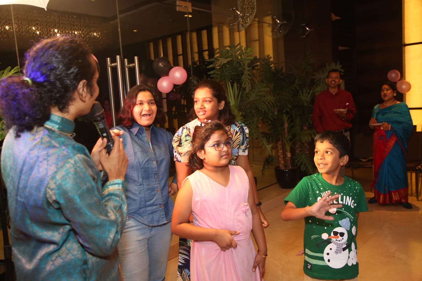 Engaging young guests at an event